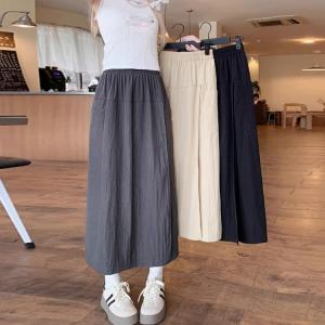 パンツスカート スカートパンツ 無地 スカンツ...の詳細画像2