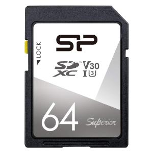 64GB シリコンパワー SDカード UHS-I U3