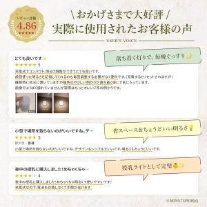 ナイトライト 授乳ライト テーブルランプ テー...の詳細画像2
