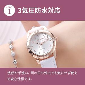 腕時計 レディース レディース腕時計 3気圧防...の詳細画像2