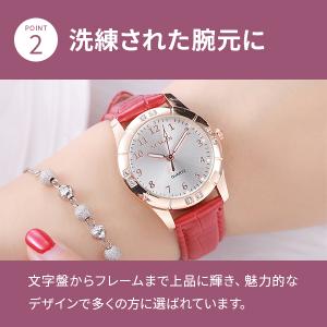 腕時計 レディース レディース腕時計 3気圧防...の詳細画像3
