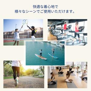 ヨガ ウェア ピラティス トップス ヨガ 半袖...の詳細画像2