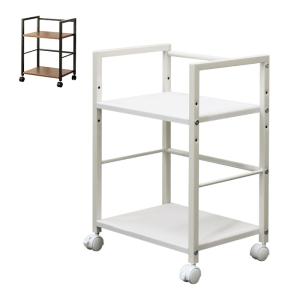 ワゴン 組立式 リンツ IW-21 幅43x奥行30.5x高さ60cm 岩附