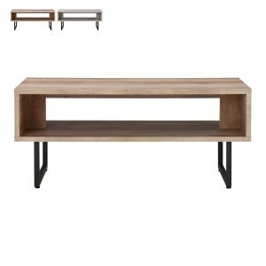 リビングテーブル 組立式 LT-87-110 幅1100x奥行480x高さ340mm 桜屋