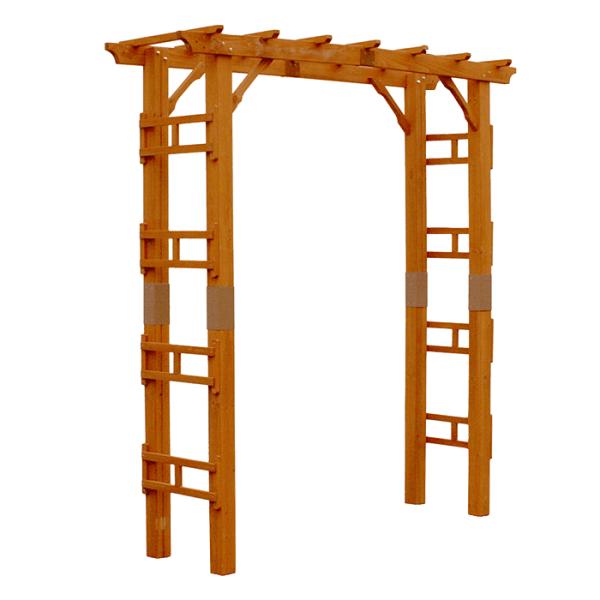 天然木製アーチ 組立式 Flex Pergola FLPG-R1900 幅1905x奥行610x高さ...