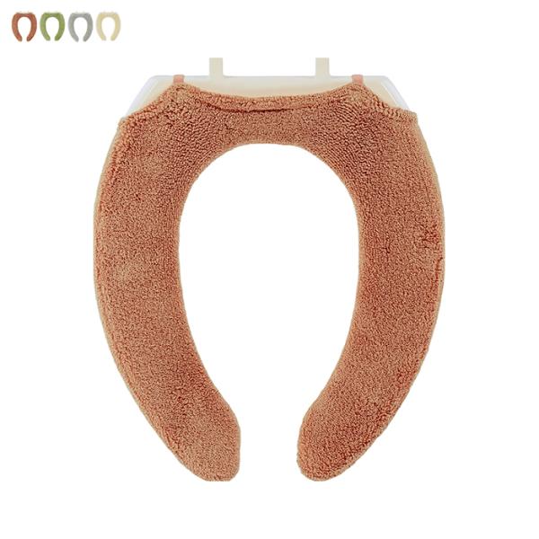 トイレ便座カバー U型 SELECT JUST FIT COTTON 縦44x横37cm以内の便座用...