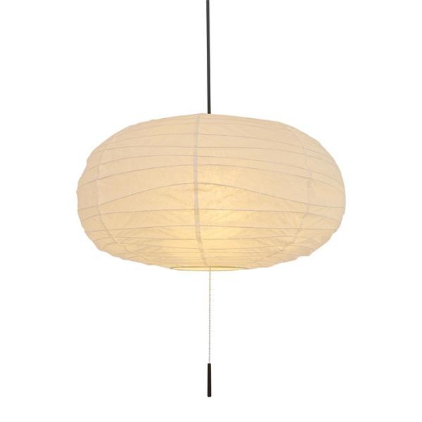 2灯 和紙 ペンダントライト cotton 揉み紙 電球付属なし シェードサイズ 幅500x奥行50...