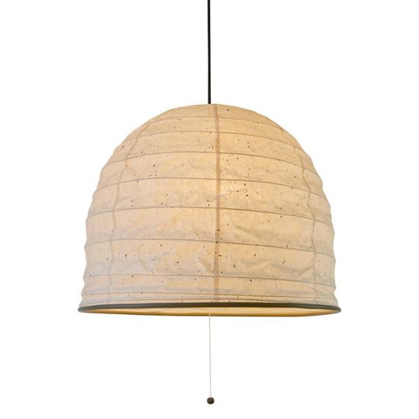 3灯 和紙 ペンダントライト yama 粕紙 電球付属なし シェードサイズ 幅510x奥行510x高...