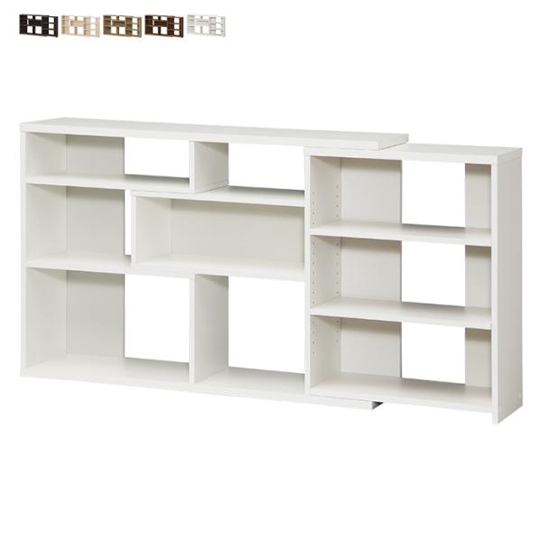 本棚 組立式 ECラック ECR8012R 幅118〜155x奥行29.5x高さ80cm 大洋