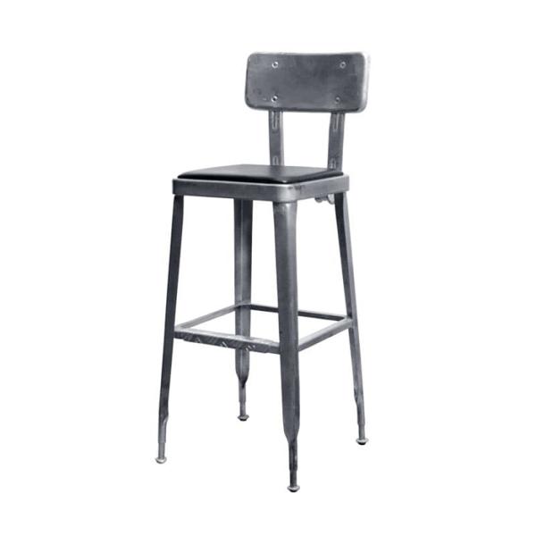 カウンターチェア 組立式 STANDARD BAR CHAIR GALVANIZED 100-213...