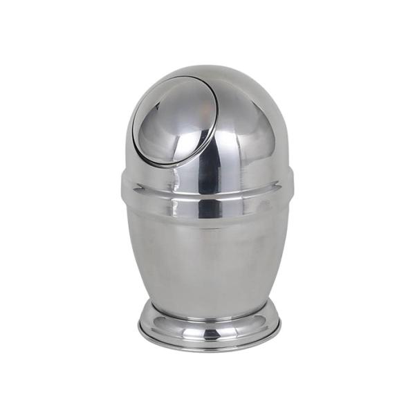 ゴミ箱 ALUMINUM DUST BIN MIRROR FINISHED S NB-0629SMF...