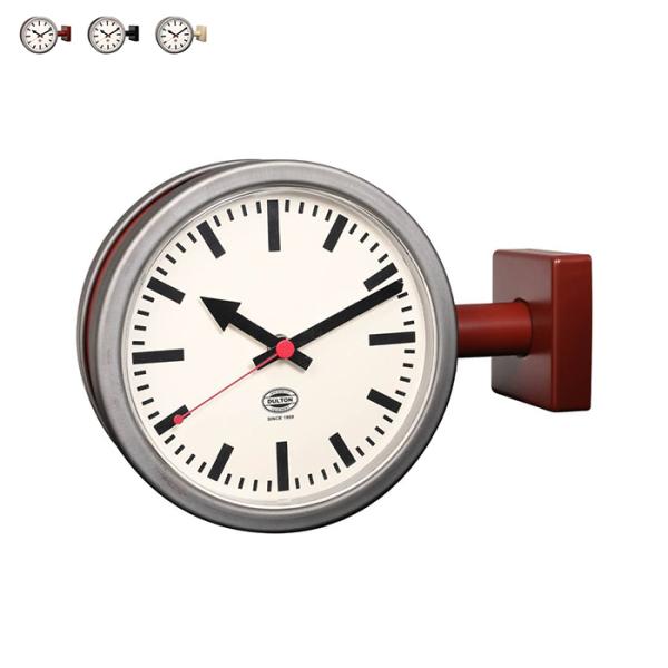 掛け時計 組立式 DOUBLE FACE CLOCK 170D2 YR-0643 幅285x奥行90...