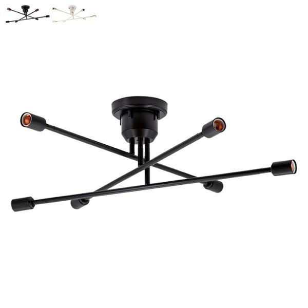 照明 ミルク LED電球付 6灯 シーリングライト キムリック TC-1010-A60 幅940x奥...