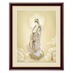 アート 額絵 赤富士 鈴村 秀山 本紙サイズ F4(約31x23cm) 額サイズ