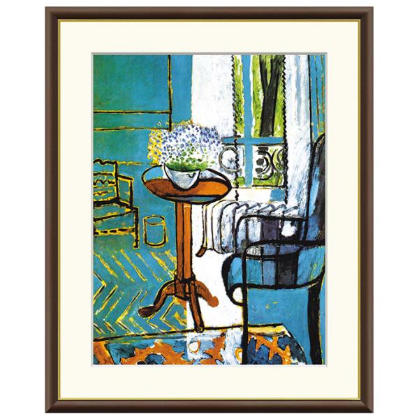 額絵 窓：忘れな草の室内 アンリ・マティス 52x42cm 三幸