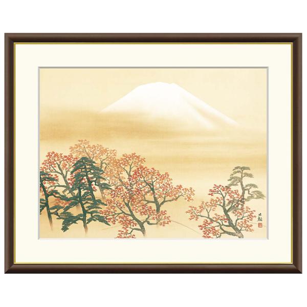 額絵 日本心神 横山大観 52x42cm 三幸