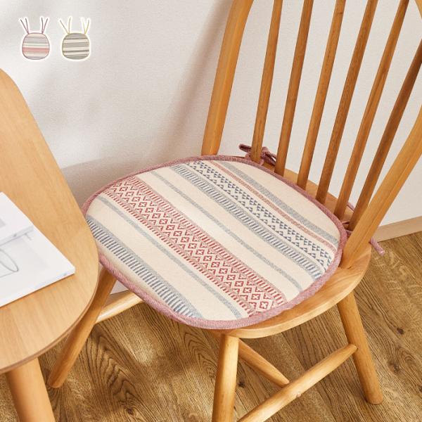 座布団 インド綿 馬蹄クッション テラ 43x41cm 萩原