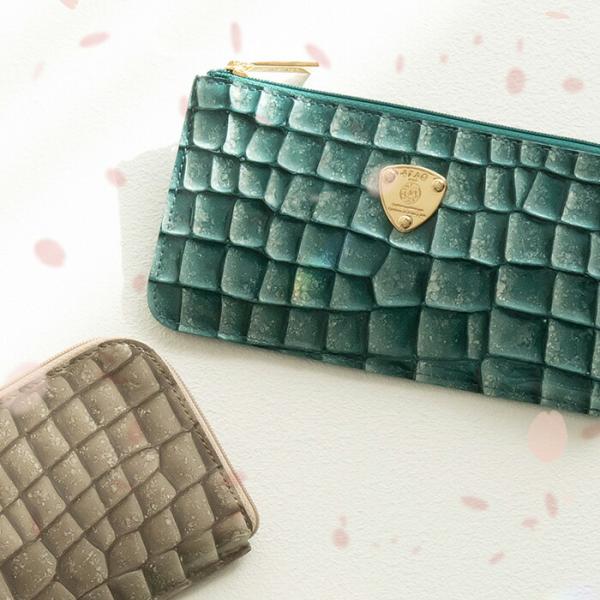 ATAO公式 slimo(スリモ)クラリティ 日本製 エナメル 春財布 秋財布 スマートウォレット ...