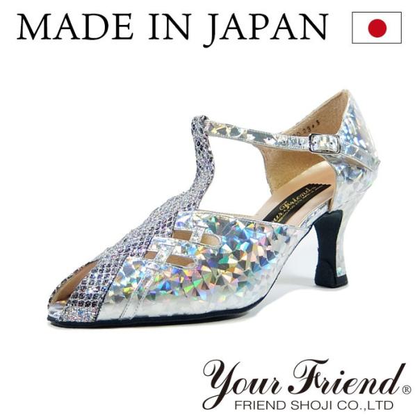 社交ダンスシューズ 女性兼用シューズ [モダン＆ラテン] FK-FS7030-DM 【ダイヤモンドシ...