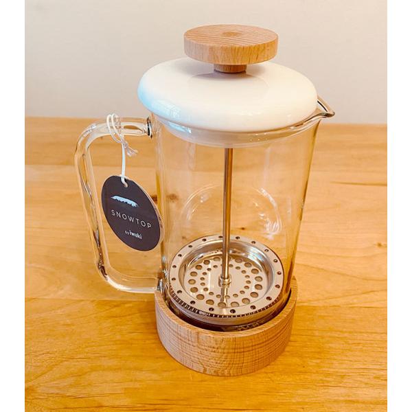iwaki snowtop 耐熱ガラス　スノートップ　コーヒープレス　480ml　