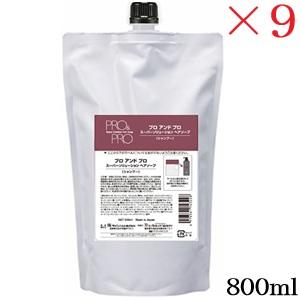 パシフィックプロダクツ プロ アンド プロ スーパーソリューション ヘアソープ 800ml レフィル...