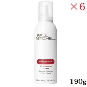 PAUL MITCHELL ポールミッチェル スカルプティング フォーム 190g ×6