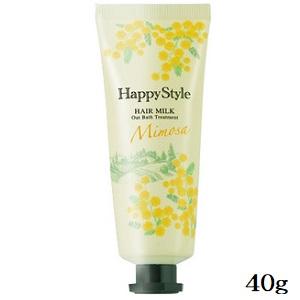 ハッピースタイル ミルクモイスチュア 40g ミモザの香り : アット