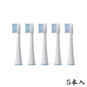 WAVEWAVE ジェットウォッシャー用替えブラシ 5本セット ソフト [ブルー]