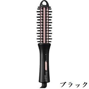 TESCOM ロールブラシヘアーアイロン THR7 ブラック