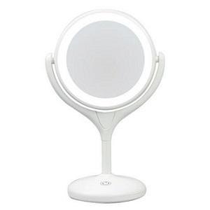 Francfranc（フランフラン） 鏡 LED スタンドミラー ホワイト
