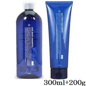 ハツモール DNA ミントシャンプー 300ml + ミントトリートメント 200g｜atbeauty