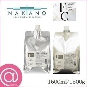 ナカノ ＦＣ—1 スペック シャンプー 1500mL ＋ ＦＣ—2トリートメント 1500g セット ｜つめかえ用 リフィル 業務用 ナカノ 中野製薬 FC-1 スペック シャンプー 1500ml レフィル + FC-2