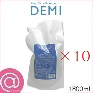 (10本セット)DEMI デミ ミレアム ヘアケア シャンプー 1800ml レフィル 詰替用