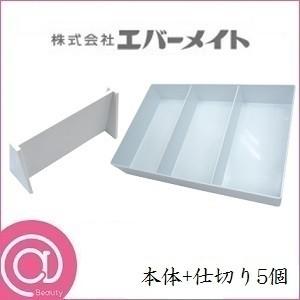 エバーメイト 新A型 フタ付ロッドケースセット 本体+仕切り5個