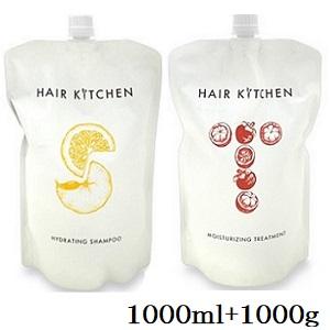 資生堂プロ ヘアキッチン ハイドレイティングシャンプー 1000ml + モイスチャライジングトリー...