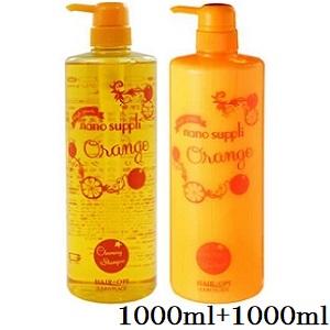 ハイグレード ナノサプリ オレンジ シャンプー/トリートメント 1000ml