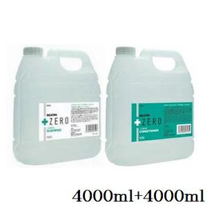 プラスゼロ シャンプー 4000ml ノンセント + コンディショナー 4000ml ノンセント