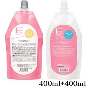 フィヨーレ BLストレート AC 1剤 400ml + フィックス F 2剤 : アット