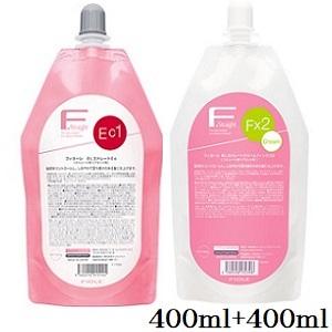 フィヨーレ BLストレート AC 1剤 400ml + フィックス F 2剤 : アット