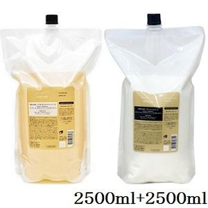 ルベル シーソー SEE/SAW シャンプーS スムース 2500ml + ヘアトリートメントS スムース 2500ml レフィル 詰替用