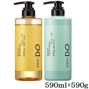 デミ ドゥ スカルプシャンプー Type OS 590ml + スカルプトリートメント Type O...