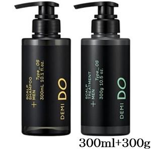 デミ ドゥ スカルプシャンプー メン OS 300ml + トリートメント メン OS 300g (...