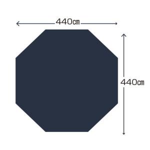 DOD（ディオーオーディー） ワンポールテント L用マット L BR(ブラウン
