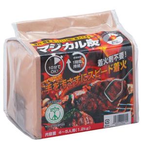 固体燃料 エーワン 着火楽々 マジカル木炭1.2kg｜atbousai