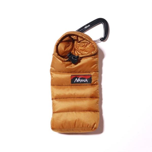 ナンガ Mini sleeping bag phone case GLD