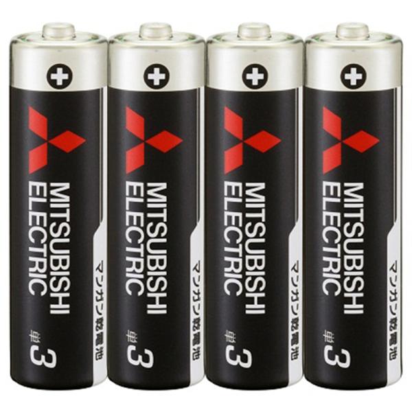 MITSUBISHI(三菱電機) マンガン乾電池 単3形 4本入