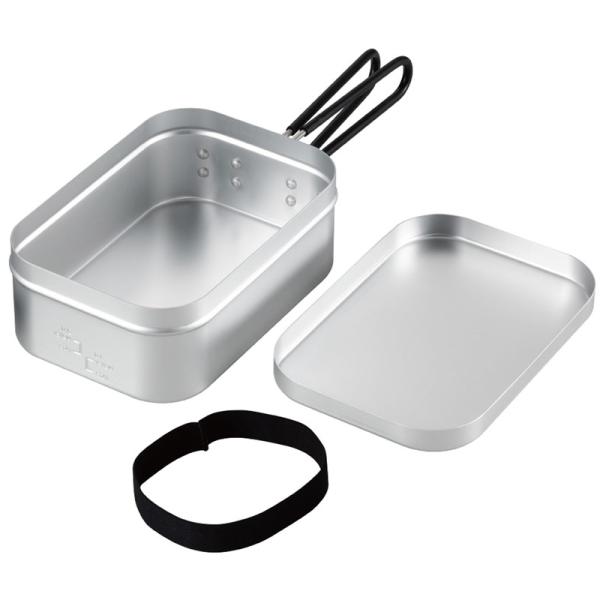 キッチンツール BUNDOK アルミクッカー L