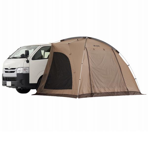 タープ・シェルター ロゴス Tradcanvas ハイタイプカーサイドオーニング