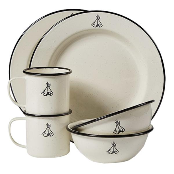 お皿・ランチボックス ペンドルトン キャンプエナメルウェア キャンプセット