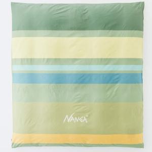 ナンガ 封筒型シュラフ DUVET COVER NANGA BORDERS D  ダブル  GRAY 封筒型シュラフ ナンガ DUVET COVER NANGA BORDERS D ダブル GRAY